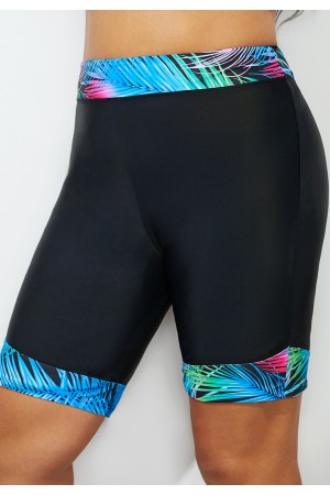 Printed Swim Bike Short